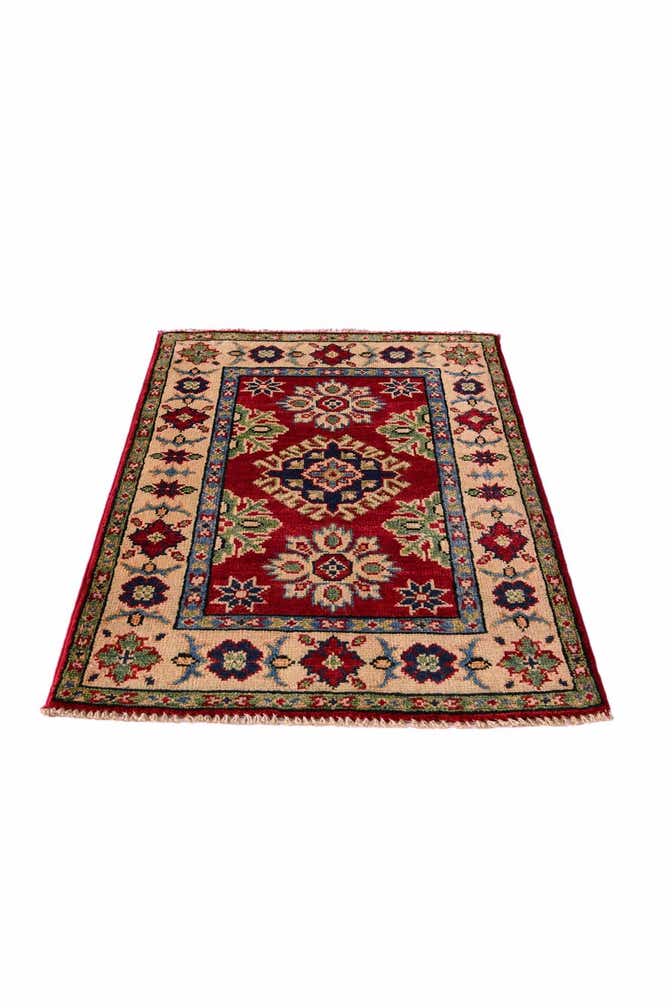 2' x 3' Hand Knotted Kazak Rug