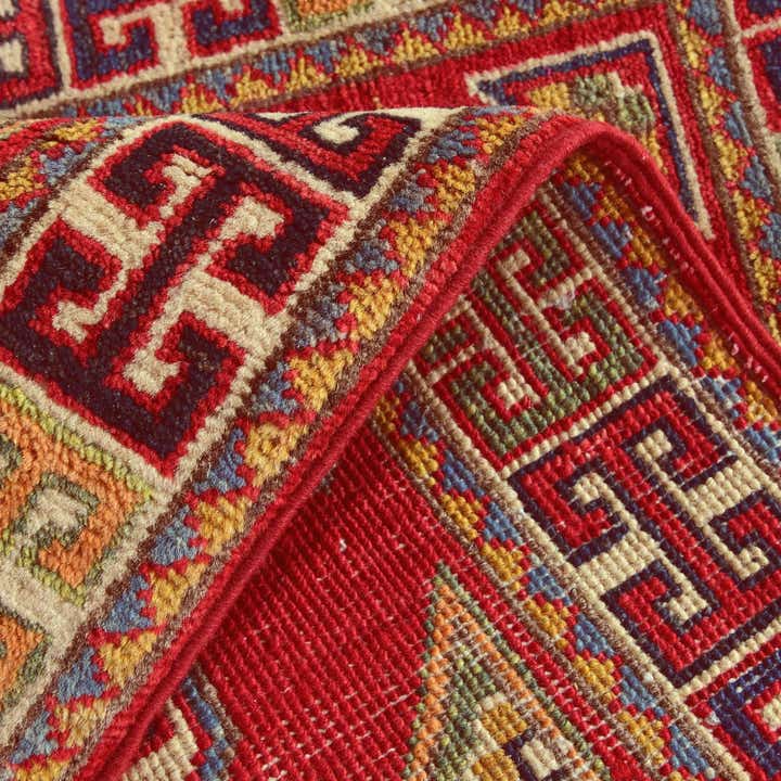 2' 1 x 2' 11 Hand Knotted Kazak Rug