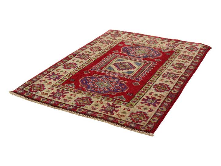 2' 1 x 3' Hand Knotted Kazak Rug