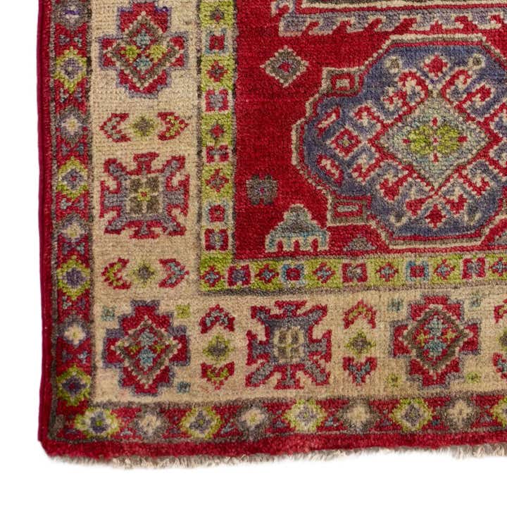 2' 1 x 3' Hand Knotted Kazak Rug
