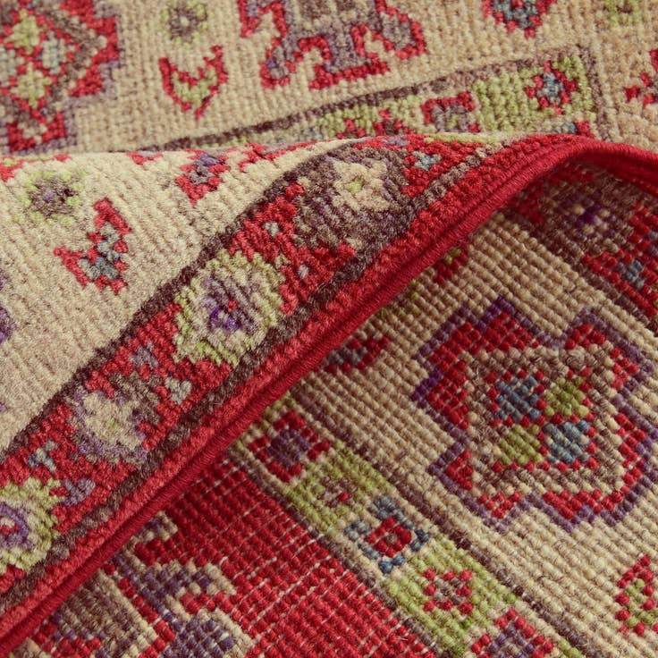 Detail image of 2' 1 x 3' Hand Knotted Kazak Rug