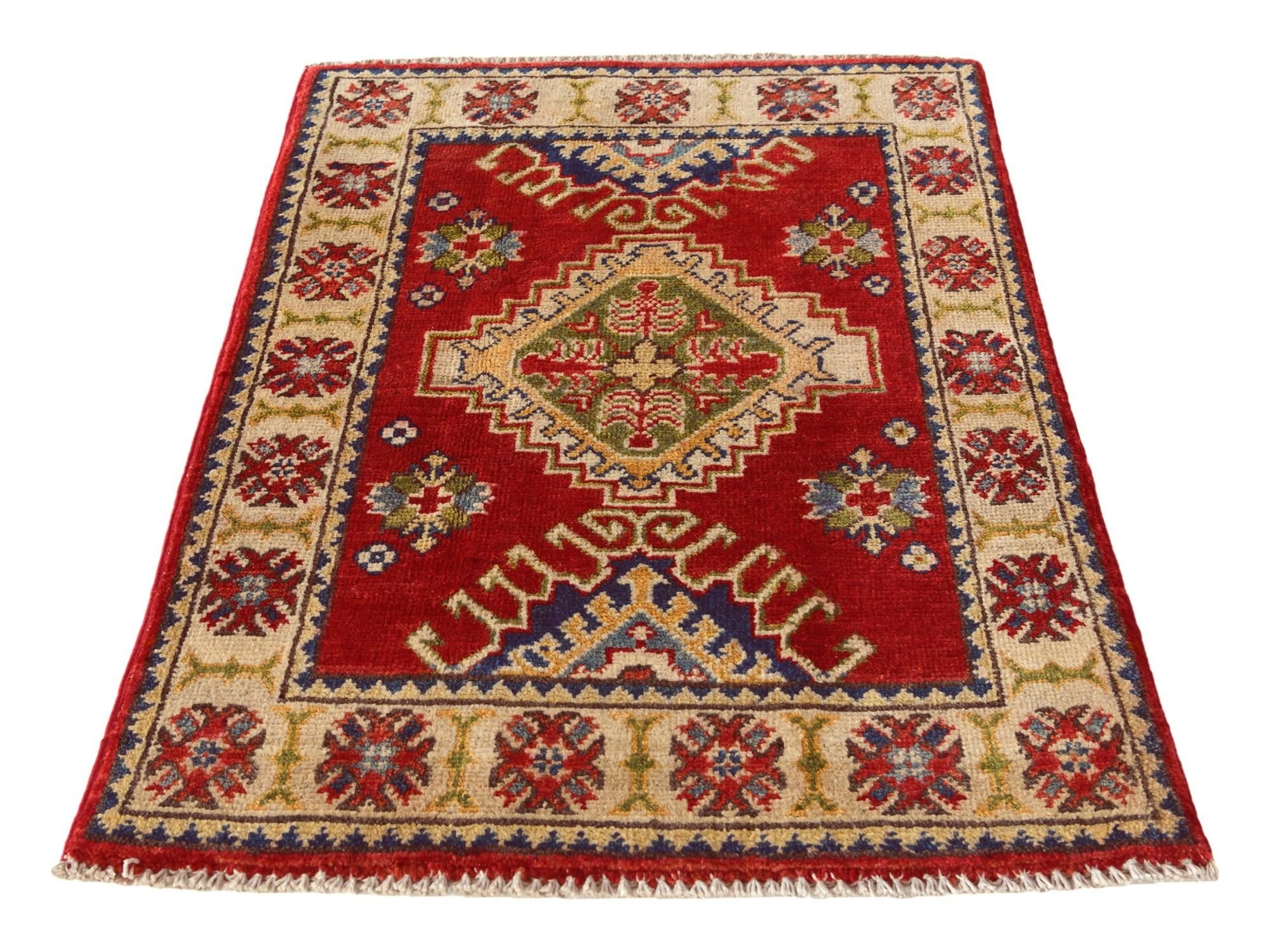 2' 1 x 3' 1 Hand Knotted Kazak Rug