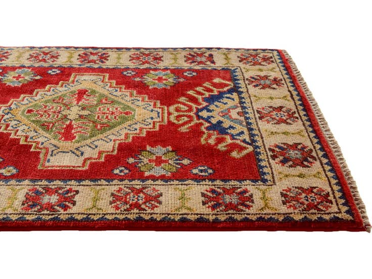 Detail image of 2' 1 x 3' 1 Hand Knotted Kazak Rug