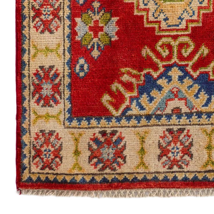 Detail image of 2' 1 x 3' 1 Hand Knotted Kazak Rug