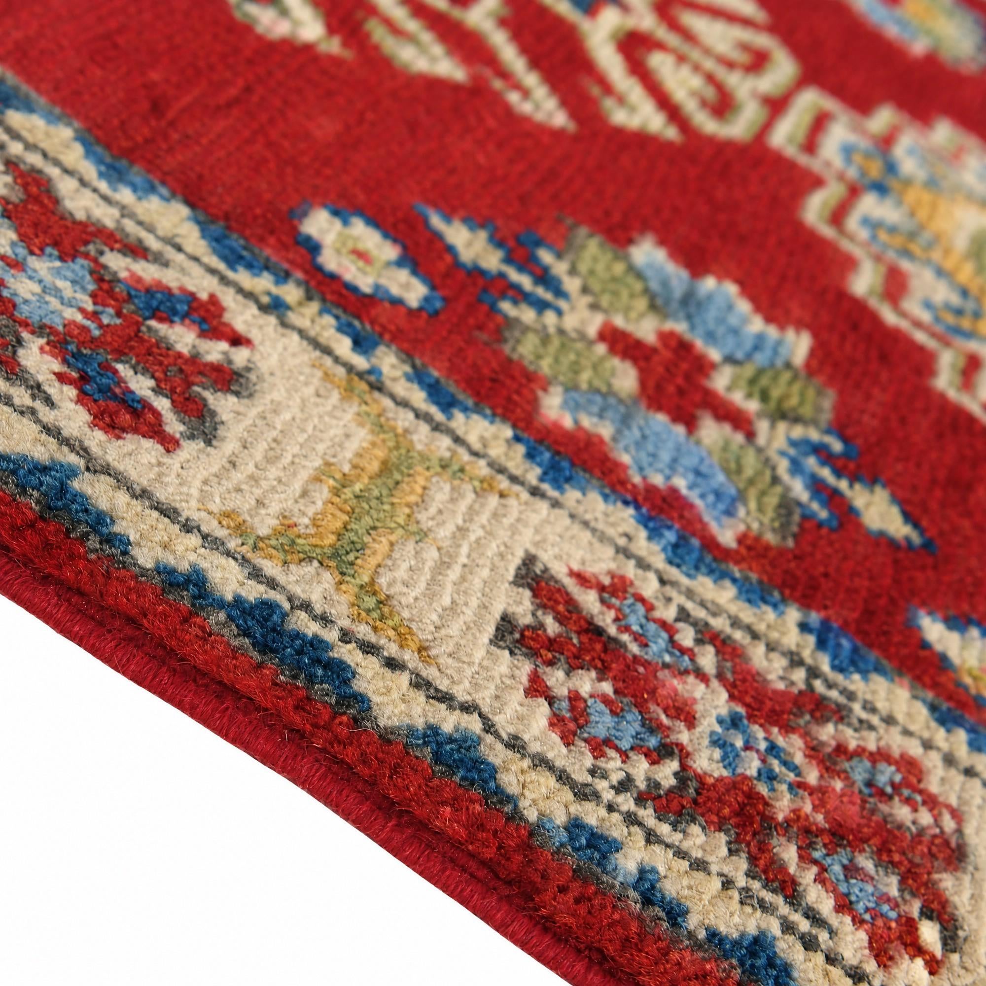 65cm x 95cm Hand Knotted Kazak Rug