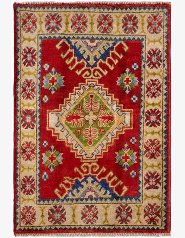 2' 1 x 3' 1 Hand Knotted Kazak Rug