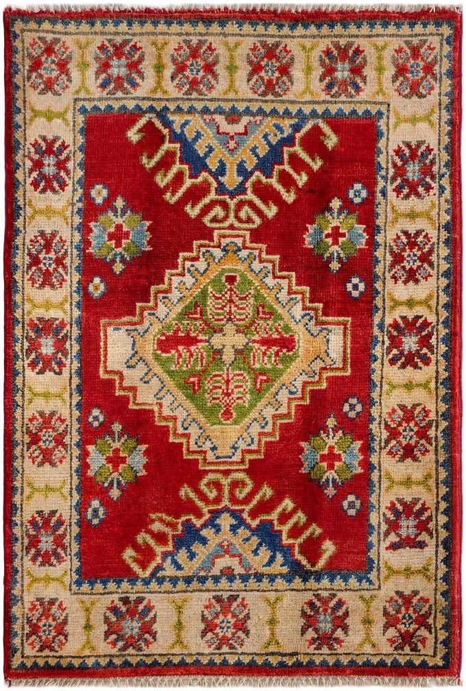 2' 1 x 3' 1 Hand Knotted Kazak Rug
