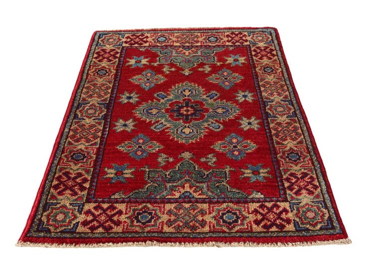 Detail image of 2' 2 x 3' 2 Hand Knotted Kazak Rug