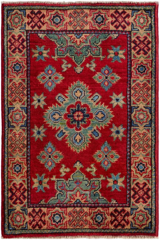 2' 2 x 3' 2 Hand Knotted Kazak Rug