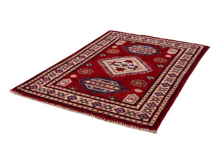 2' x 3' Hand Knotted Kazak Rug