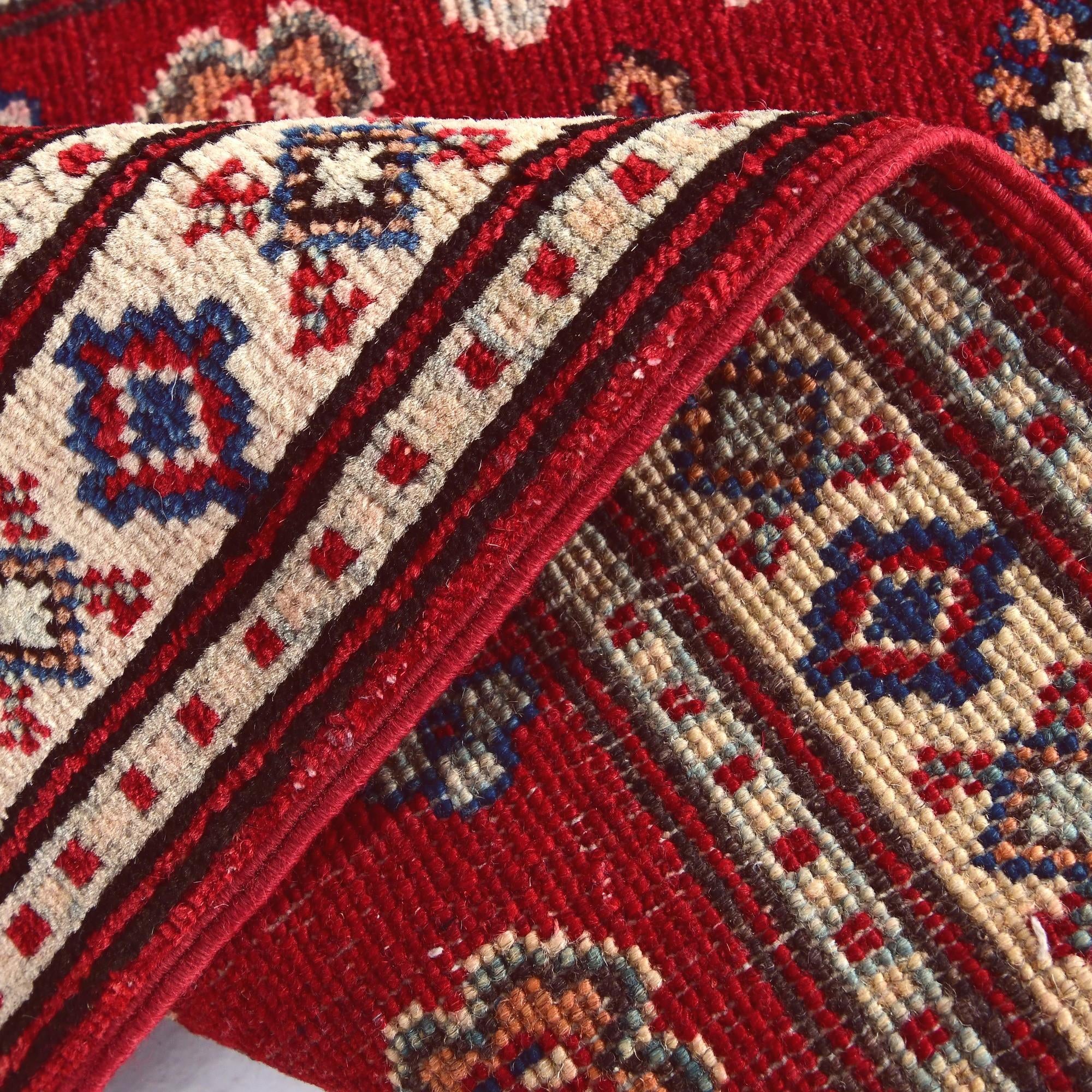 2' x 3' Hand Knotted Kazak Rug
