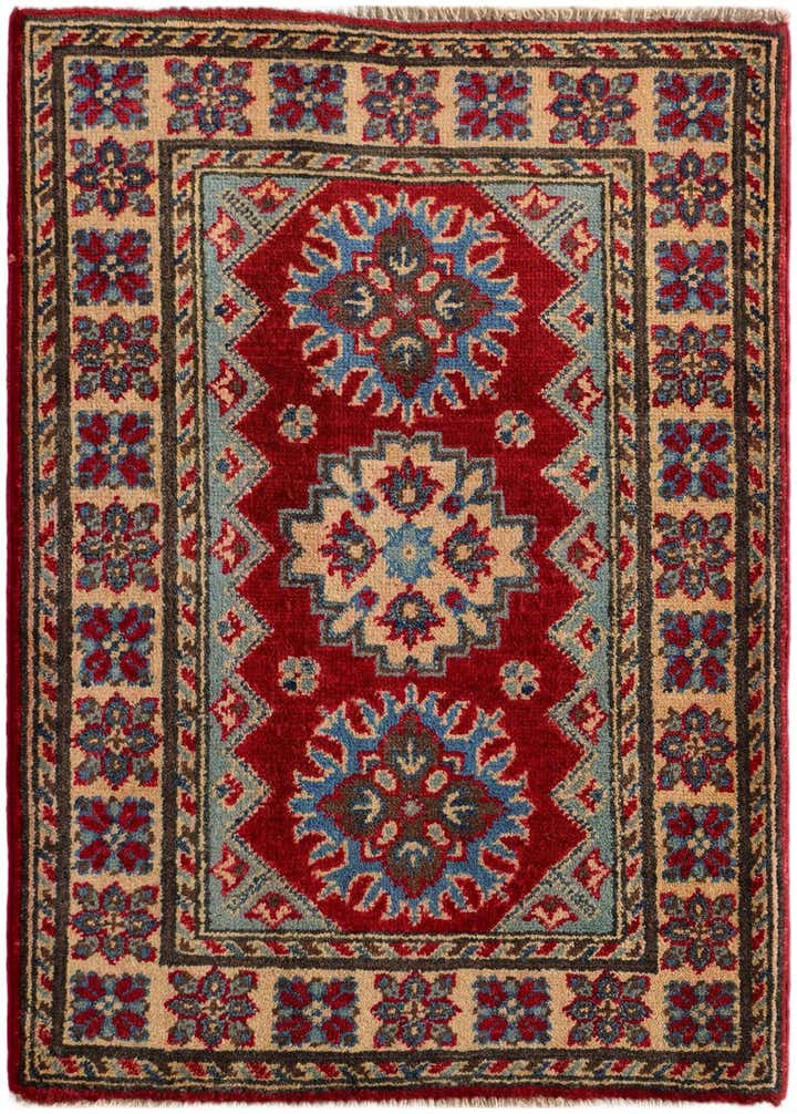 2' x 2' 11 Hand Knotted Kazak Rug