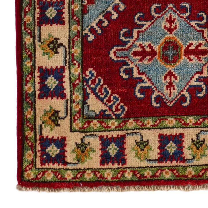 2' x 2' 11 Hand Knotted Kazak Rug