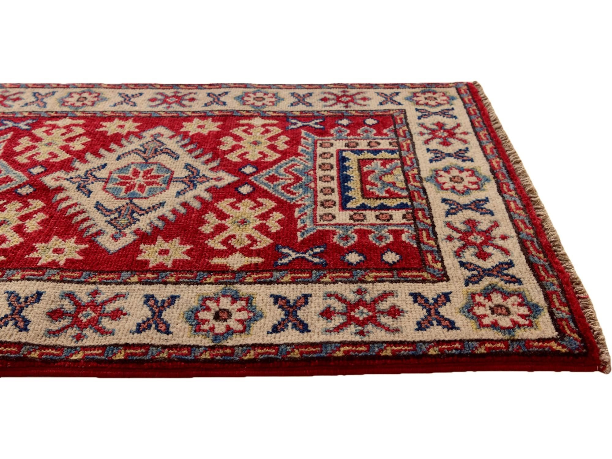 2' 1 x 2' 11 Hand Knotted Kazak Rug
