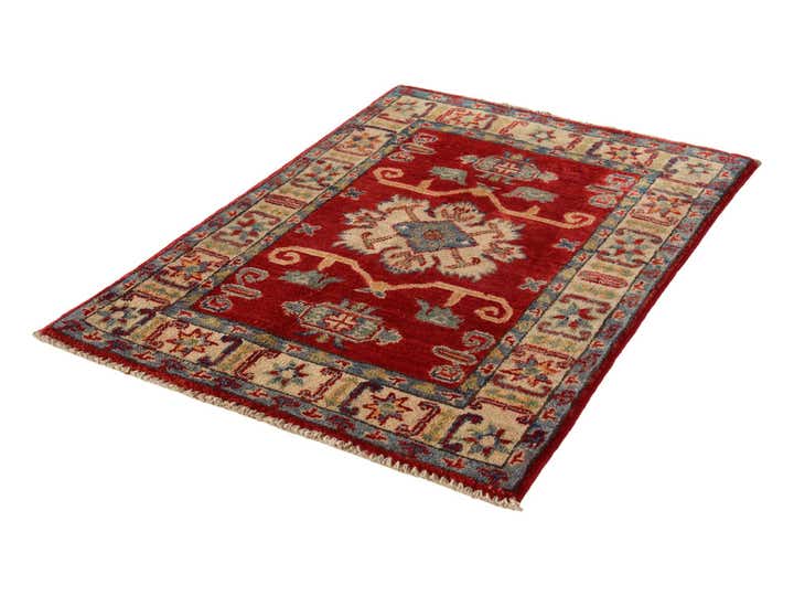 2' 1 x 2' 11 Hand Knotted Kazak Rug