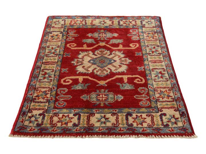 2' 1 x 2' 11 Hand Knotted Kazak Rug
