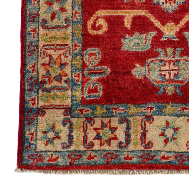 2' 1 x 2' 11 Hand Knotted Kazak Rug