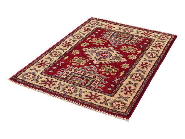 Detail image of 2' x 2' 9 Hand Knotted Kazak Rug