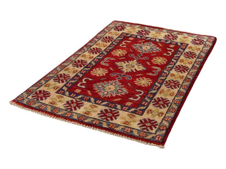 2' 1 x 3' Hand Knotted Kazak Rug