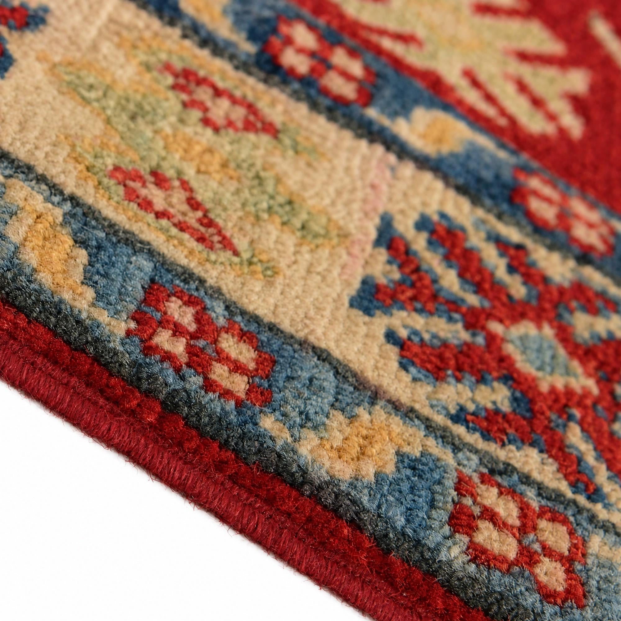 Detail image 8 of 12: 2' 1 x 3' Hand Knotted Kazak Rug