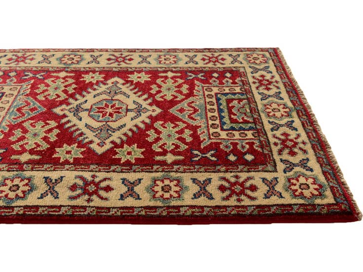 Detail image of 2' 1 x 2' 10 Hand Knotted Kazak Rug