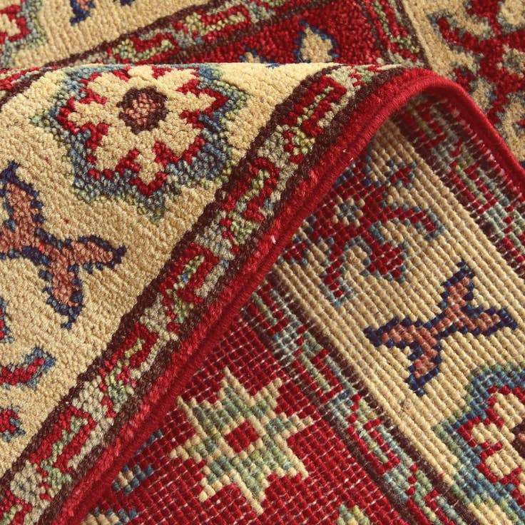Detail image of 2' 1 x 2' 10 Hand Knotted Kazak Rug