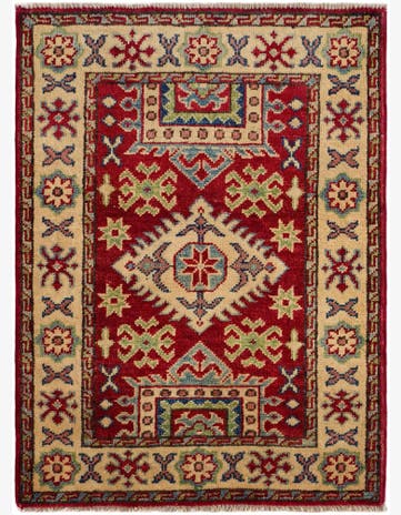 2' 1 x 2' 10 Hand Knotted Kazak Rug