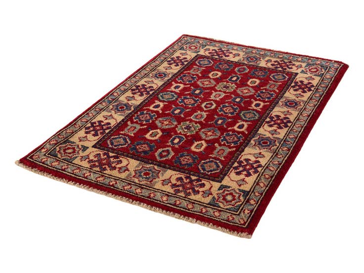 Detail image of 2' 1 x 3' 1 Hand Knotted Kazak Rug