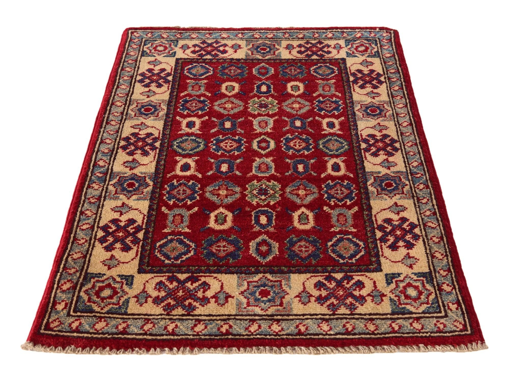 2' 1 x 3' 1 Hand Knotted Kazak Rug