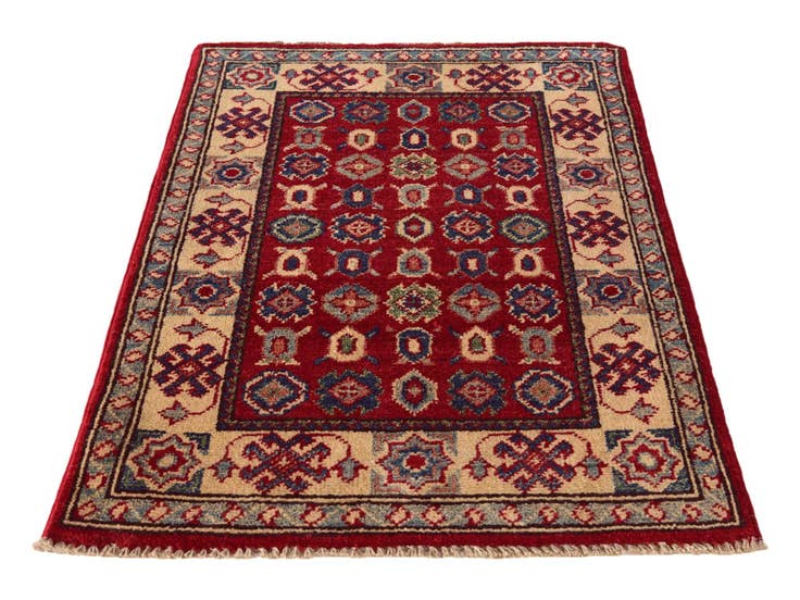 Detail image of 2' 1 x 3' 1 Hand Knotted Kazak Rug