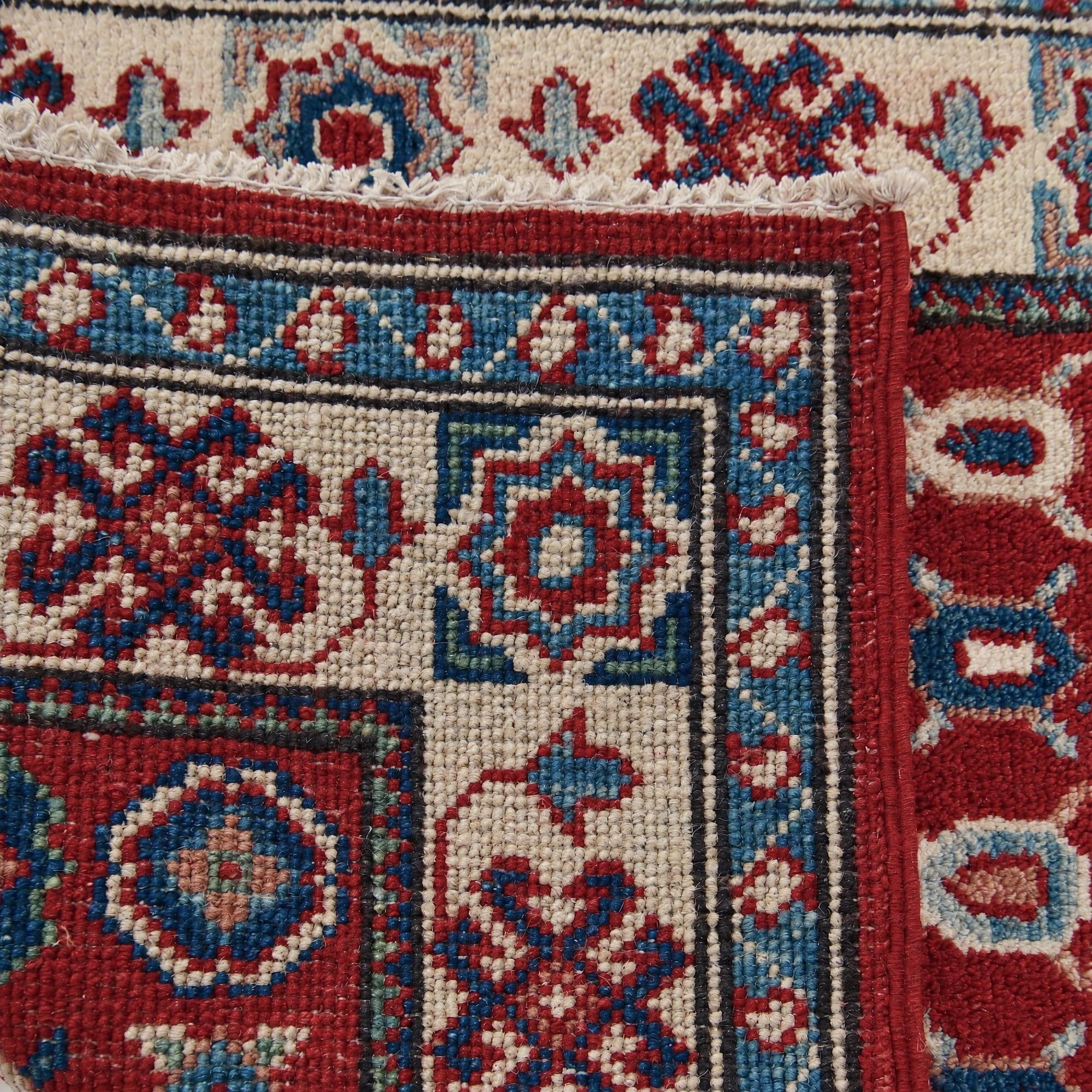 65cm x 95cm Hand Knotted Kazak Rug