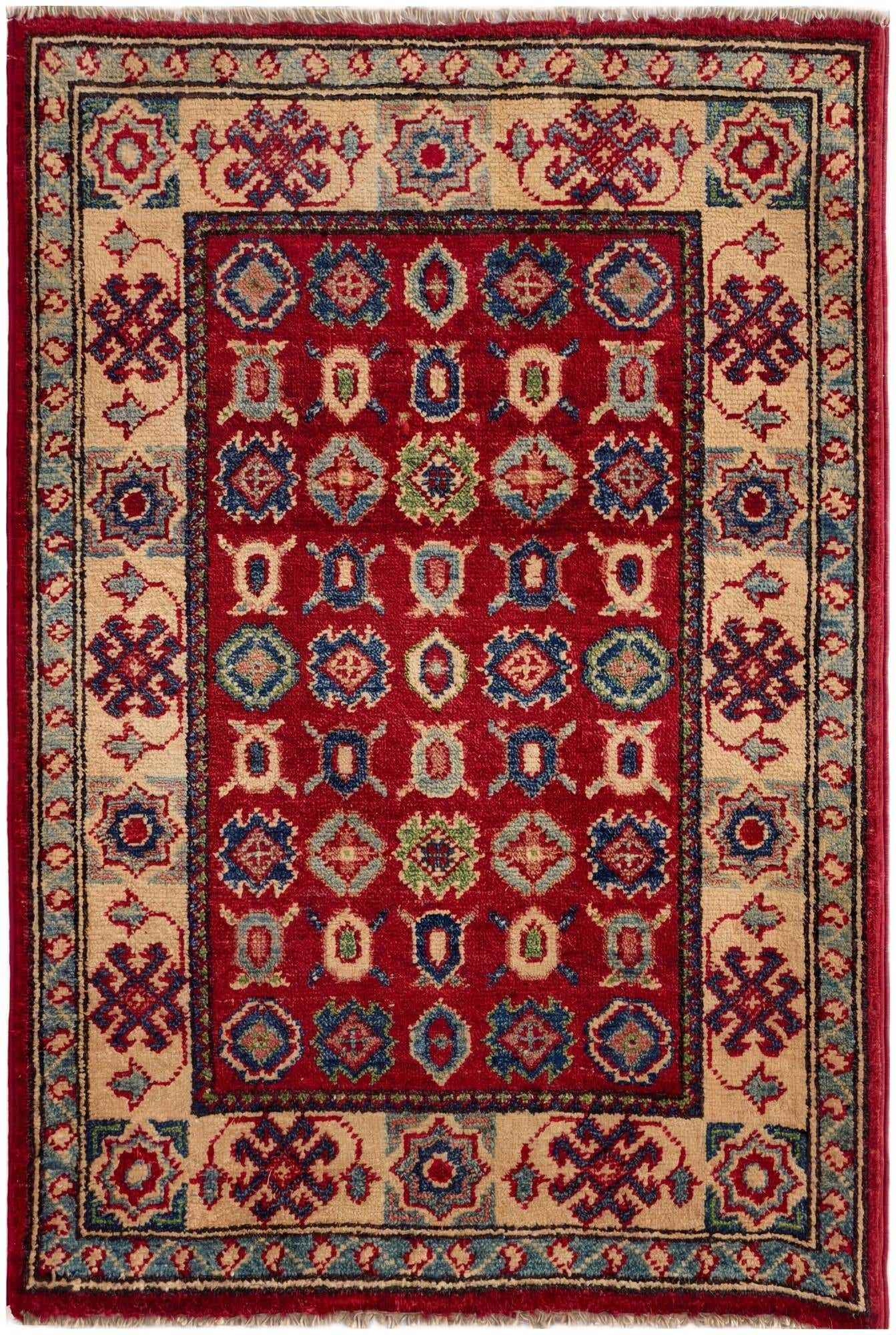 2' 1 x 3' 1 Hand Knotted Kazak Rug