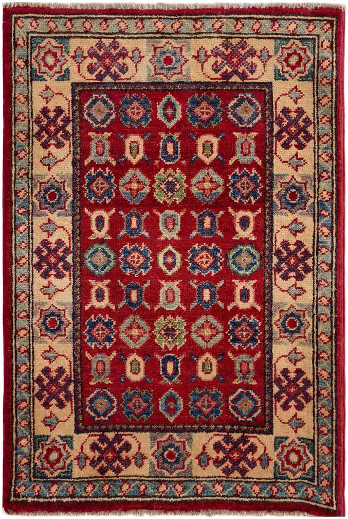 2' 1 x 3' 1 Hand Knotted Kazak Rug