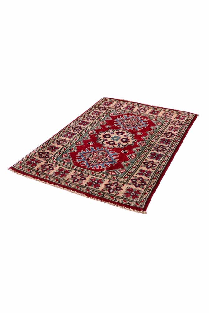 2' x 3' Hand Knotted Kazak Rug