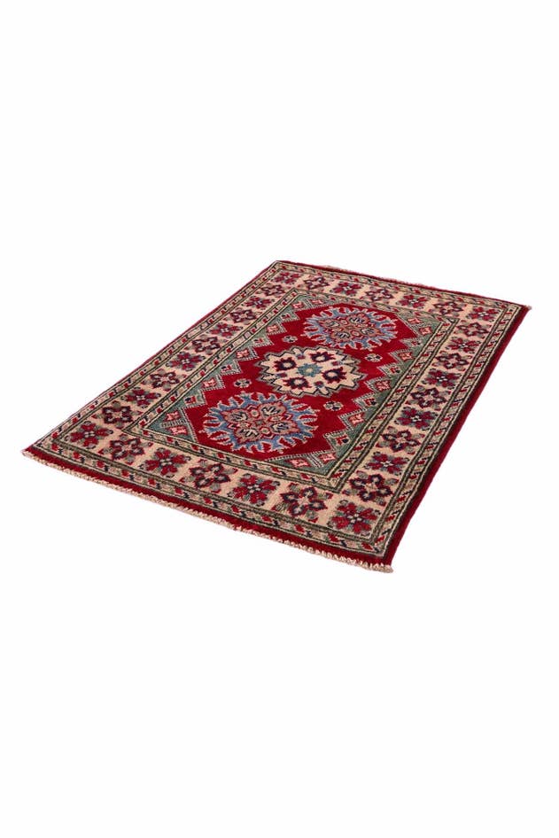 Detail image of 2' x 3' Hand Knotted Kazak Rug