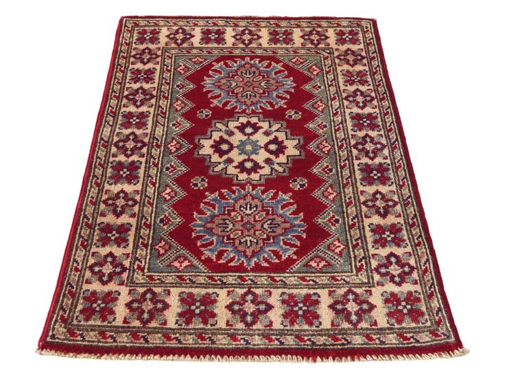 Detail image of 2' x 3' Hand Knotted Kazak Rug