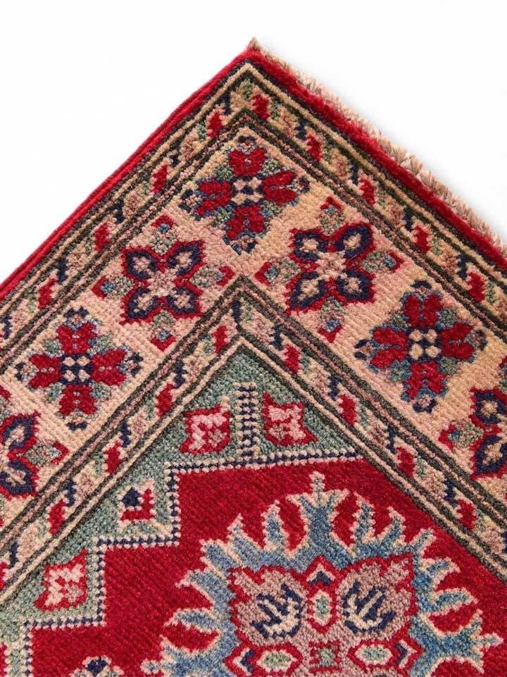 2' x 3' Hand Knotted Kazak Rug