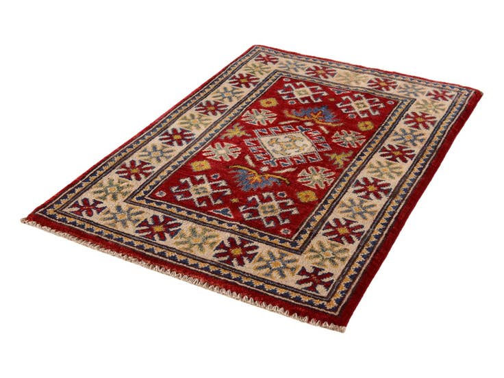 Detail image of 2' 1 x 3' 1 Hand Knotted Kazak Rug