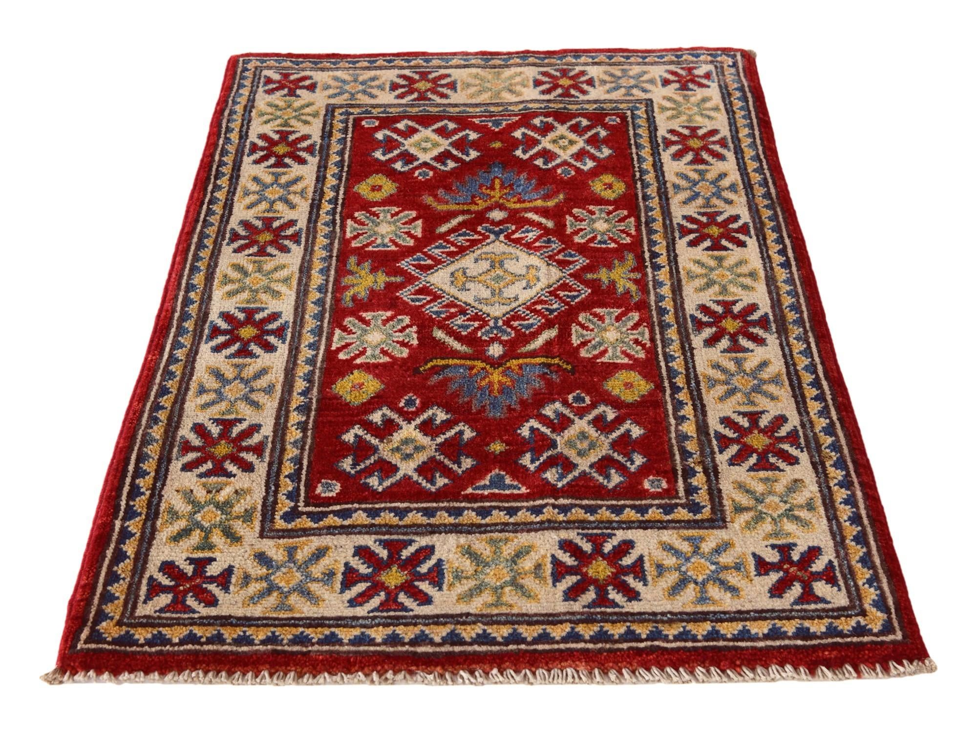2' 1 x 3' 1 Hand Knotted Kazak Rug