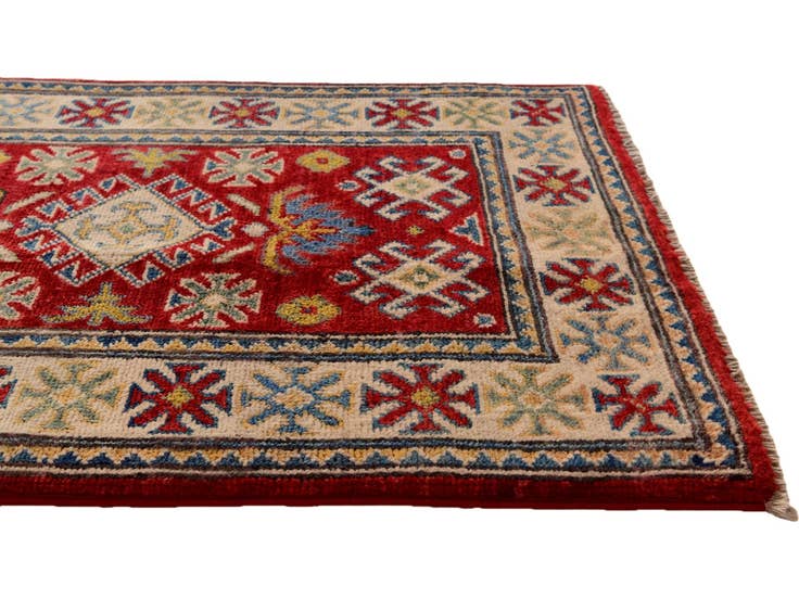 Detail image of 2' 1 x 3' 1 Hand Knotted Kazak Rug