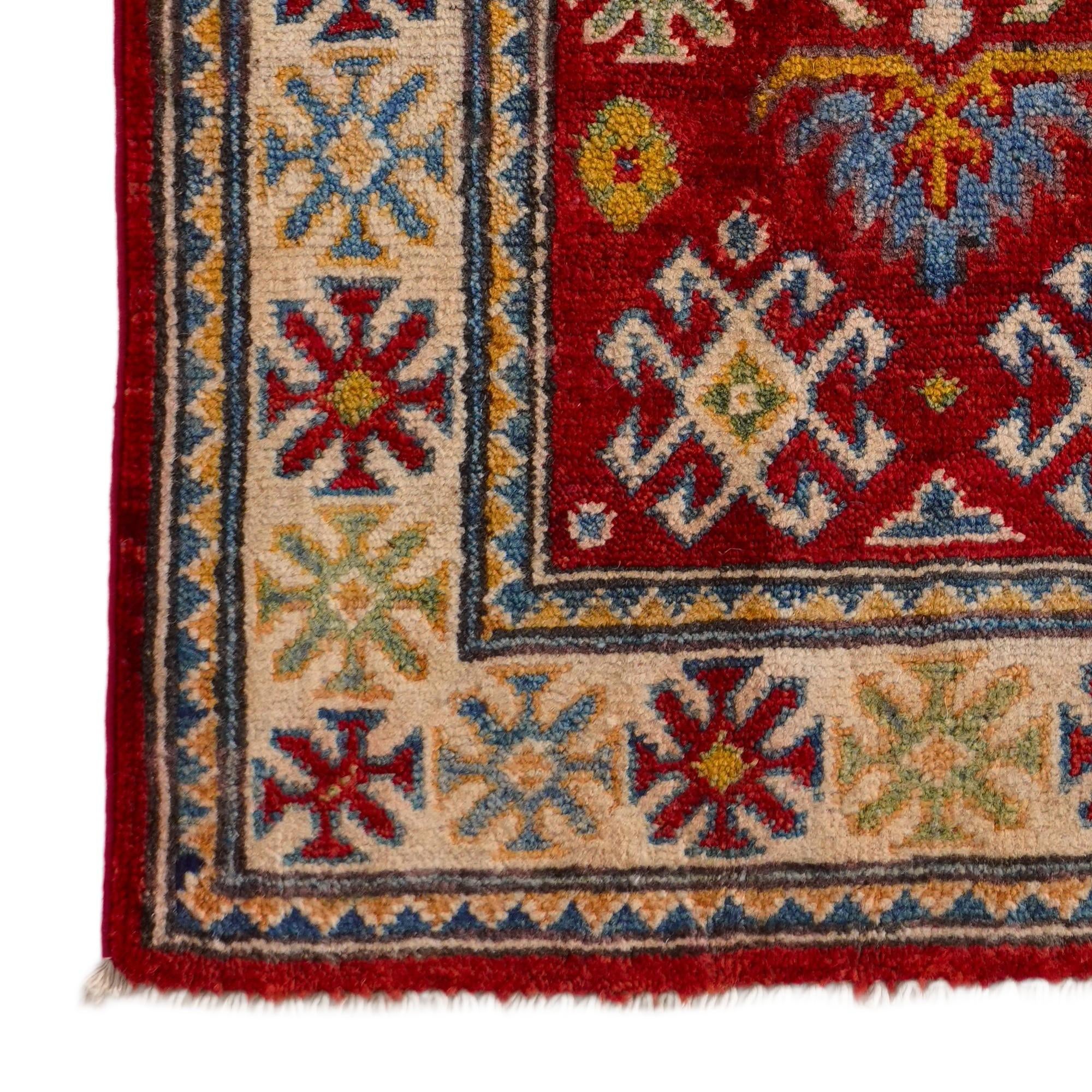 2' 1 x 3' 1 Hand Knotted Kazak Rug