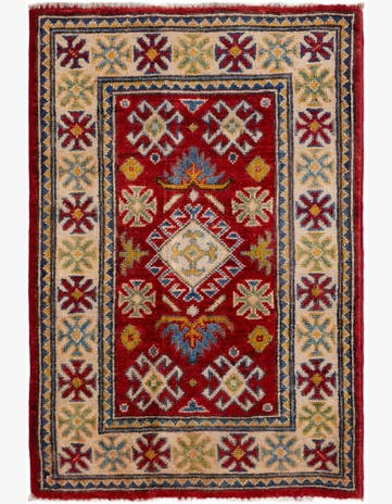 2' 1 x 3' 1 Hand Knotted Kazak Rug