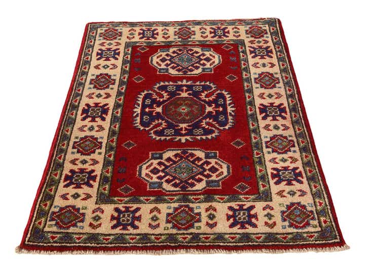 2' 2 x 3' 1 Hand Knotted Kazak Rug