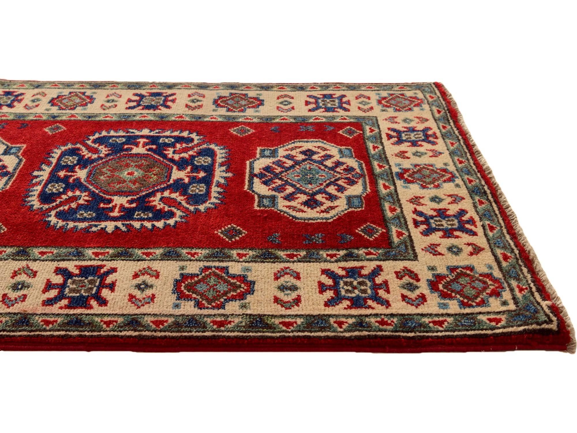 2' 2 x 3' 1 Hand Knotted Kazak Rug