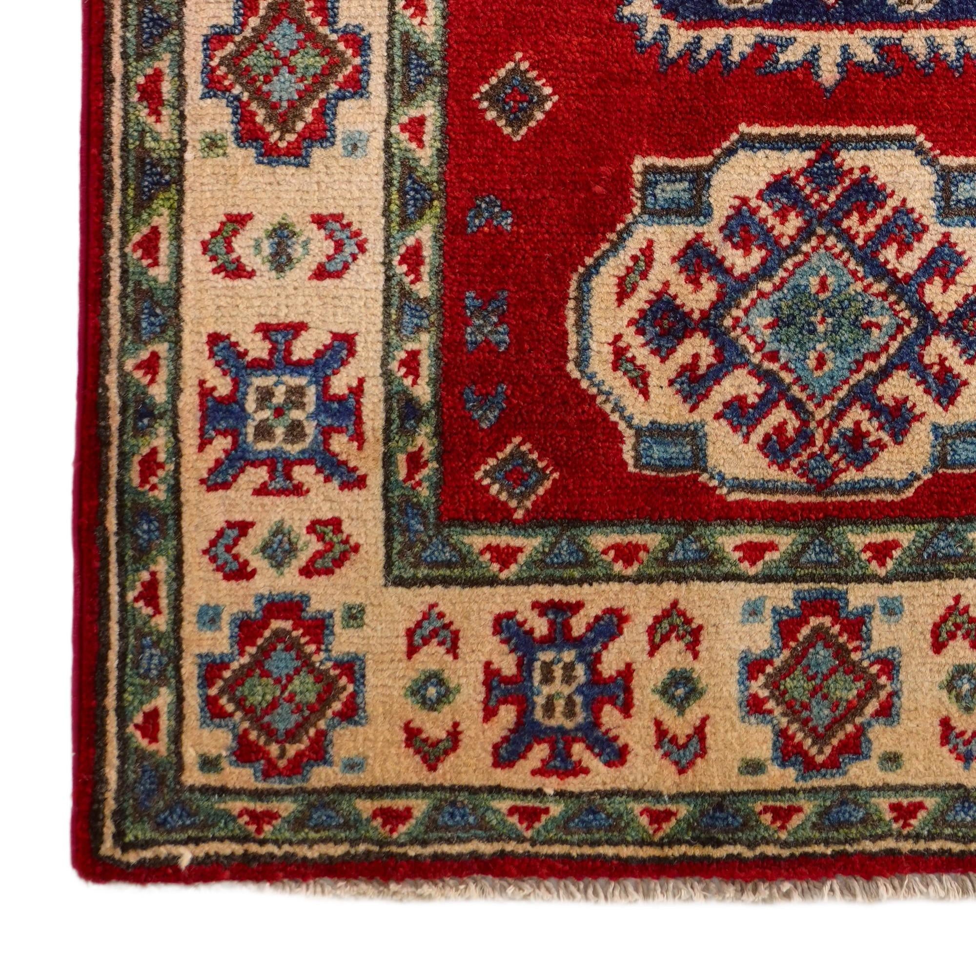2' 2 x 3' 1 Hand Knotted Kazak Rug