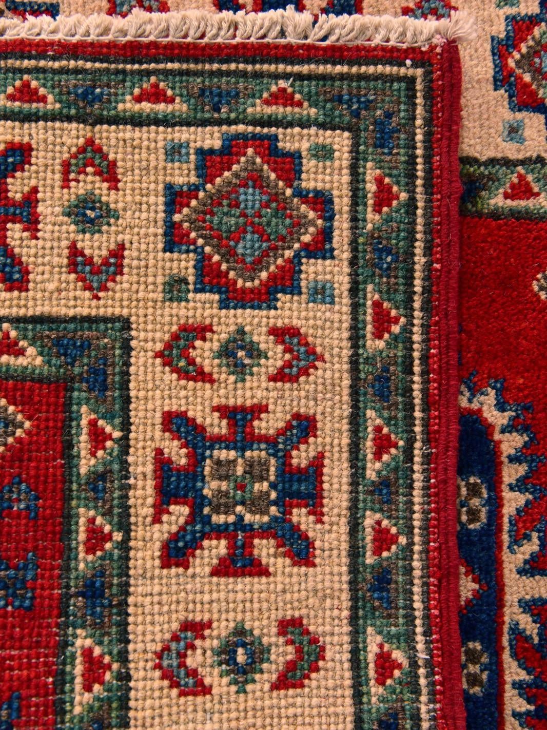Detail image 12 of 12: 2' 2 x 3' 1 Hand Knotted Kazak Rug