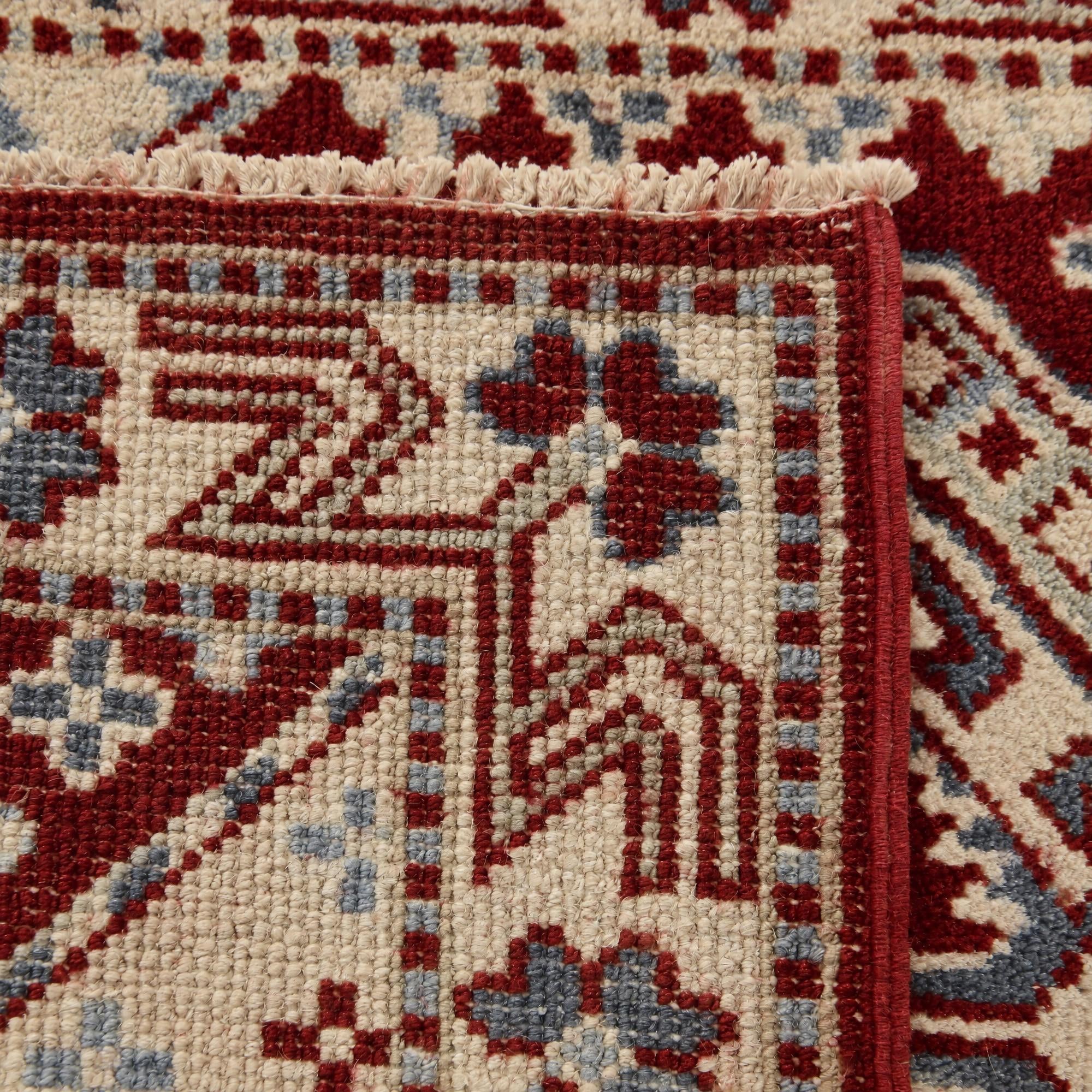 65cm x 90cm Hand Knotted Kazak Rug
