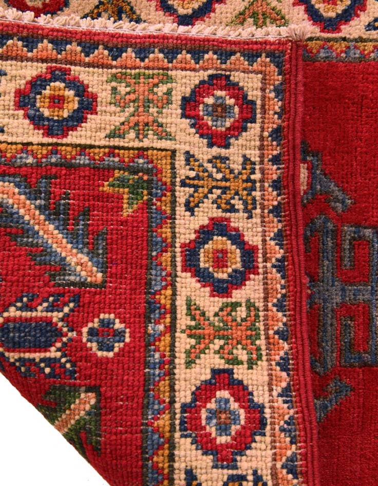 Detail image of 2' x 3' Hand Knotted Kazak Rug