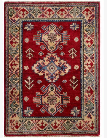 2' 1 x 2' 10 Hand Knotted Kazak Rug