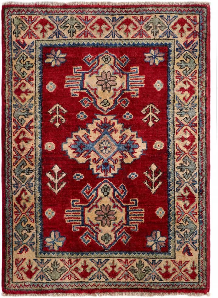 2' 1 x 2' 10 Hand Knotted Kazak Rug